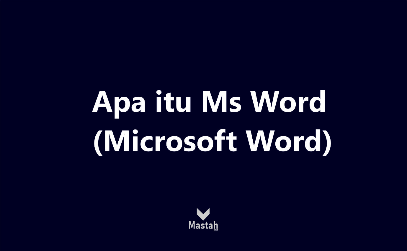 Apa itu Ms Word (Microsoft Word) – Sebagai pengguna Pc, Laptop, ataupun Komputer, anda pasti sudah tidak asing dengan lisensi Microsoft. Microsoft menyediakan beragam perangkat lunak yang menunjang aktivitas kita sehari-hari. Tidak hanya game, microsoft juga menawarkan microsoft office yang terdiri dari Word, Excel, Power Point, dan yang lainnya. Salah satu ms office yang terkenal dan banyak digunakan masyarakat adalah Word. Apa sih Ms word? Apa manfaat dan fungsinya? Berikut penjelasan mengenai Word beserta fungsi dan manfaatnya. Apa Itu Ms Word? Word adalah singkatan dari Microsoft Word yaitu perangkat lunak pengolahan kata (Software) yang dikembangkan oleh Microsoft. Perangkat pengolah kata ini berfungsi untuk membuat, mengedit, dan mencetak dokumen baik berupa soft file atau soft copy maupun hard file atau hard copy. Word pertama kali diluncurkan pada tahun 1983 dengan sebutan DOS. Seiring munculnya windows 3.0 pada tahun 1990, maka word semakin mengarah pada kejayaan. Perkembangan word semakin pesat seiring dengan berjalannya waktu. Hingga saat ini kita mengenal word dengan beberapa versi. Secara sederhana, word adalah aplikasi atau software yang membantu anda untuk mengedit, membuat dan mencetak dokumen. Sehingga, anda lebih mudah mengerjakan pekerjaan. Word juga menyediakan beragam format file yang sangat opsional. Versi Ms Word Seiring dengan perkembangannya, Word memiliki beberapa versi hingga saat ini. Setelah muncul Word 95 dan 97. Kemudian lahir Word 2000, maka versi microsoft word merujuk pada tahun lahir versi tersebut. Misalnya, ada word yang rilis tahun 2003 maka versi menjadi word 2003. Begitu pula untuk versi terbaru yaitu word 2019., yaitu versi word yang rilis pada tahun 2019. Sejak tahun 1983 ada sekitar 16 versi word. Word untuk windows 1.0 (1989), windows 1.1 (1990), windows 1.1a (1990), windows 2.0 (1991), Windows 6.0 (1993), Windows 95 (1995), Microsoft Word 97 (1997), Microsoft Word 98 (1998), Microsoft Word 2000 (1999), Microsoft Word 2002 (2001), Microsoft Word 2003 (2003), Microsoft Word 2007 (2006), Microsoft Word 2010 (2010), Microsoft Word 2013 (2013), Microsoft Word 2016 (2016), dan Microsoft Word 2019 (2019). Manfaat dan Fungsinya Fungsi Word 1 Membuat Dokumen Fungsi pertama, anda dapat membuat dokumen baru menggunakan Ms word. Tersedia blank page untuk membuat dokumen baru. Selain halaman kosong (blank page), anda juga dapat menggunakan template word yang tersedia. 2 Mengedit Dokumen Anda juga dapat mengedit dokumen yang sudah ada dengan format file word, doc, dan lain sebagainya. Hal ini memungkinkan anda mengedit dokumen yang telah dikerjakan sebelumnya. 3 Mencetak Dokumen Setelah anda membuat dan mengedit dokumen. Anda juga bisa mencetak dokumen. TErdapat pengaturan dan pre view sebelum anda mencetak dokumen menjadi hard copy. Sehingga, anda tidak perlu khawatir dengan teks yang acak-acakan. Sebab, hasil cetakan akan sama persis dengan soft file nya. Manfaat Word Hadirnya word, membawa banyak manfaat bagi penggunanya. Salah satunya pengerjaan dokumen yang efektif dan efisien. Jika terjadi kesalahan, anda dapat menghapus kata yang salah lalu mengganti dengan kata yang tepat. Cara ini lebih efektif ketimbang menggunakan kertas yang harus kita coret. Pengerjaan menggunakan word lebih efisien. Sehingga, dapat menekan biaya-biaya pembelian kertas. Anda dapat menggunakan soft copy dalam bentuk file digital yang lebih mudah untuk dibagikan.